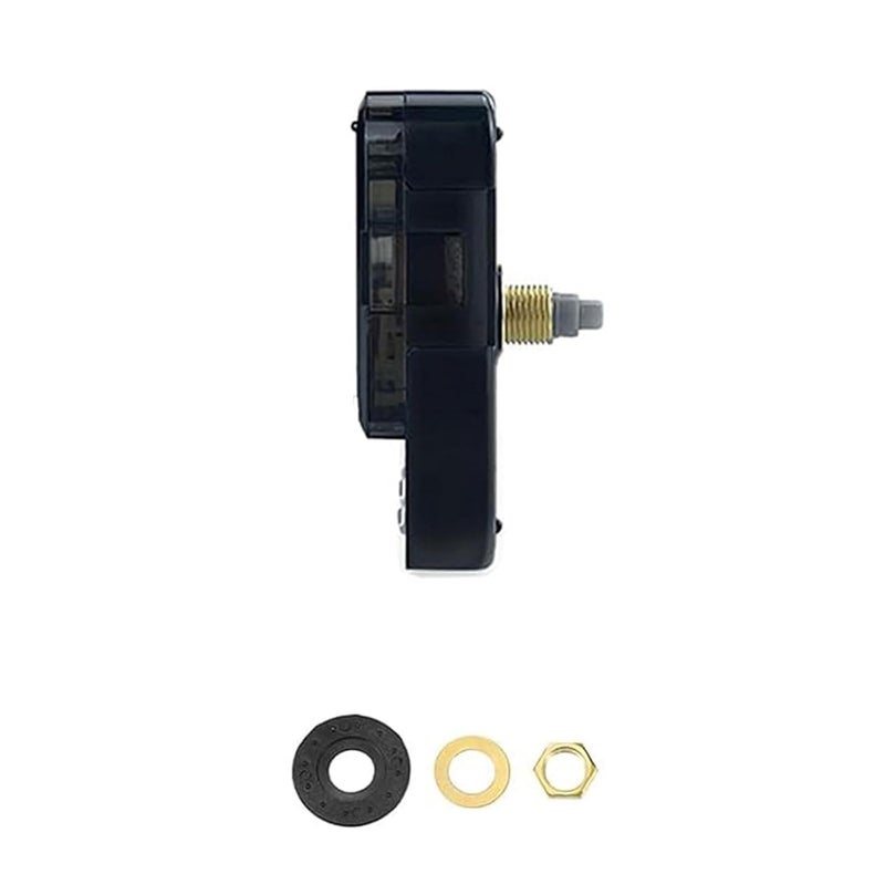Quiet Operation Long Shaft Clock Movement Quartz Mechanism 16.5 Inch Replacement Repair Kit - Image 1